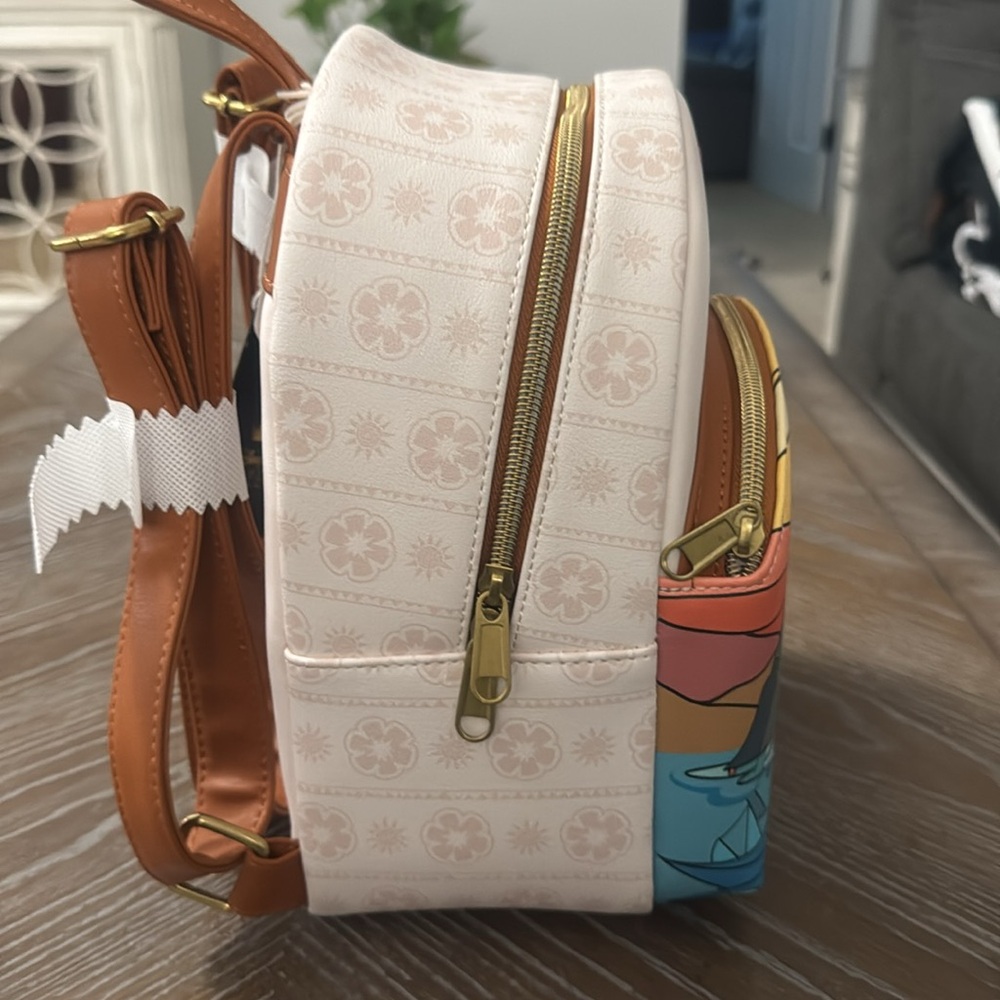 Disney Moana and Pua Loungefly Colorful Backpack - Picture 4 of 5